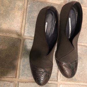 Donald pliner brown shoes size 8.5